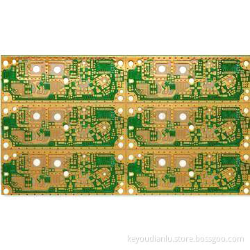High-density Multi-layered PCBs with Immersion Gold Surface Treatment and Green Solder Mask